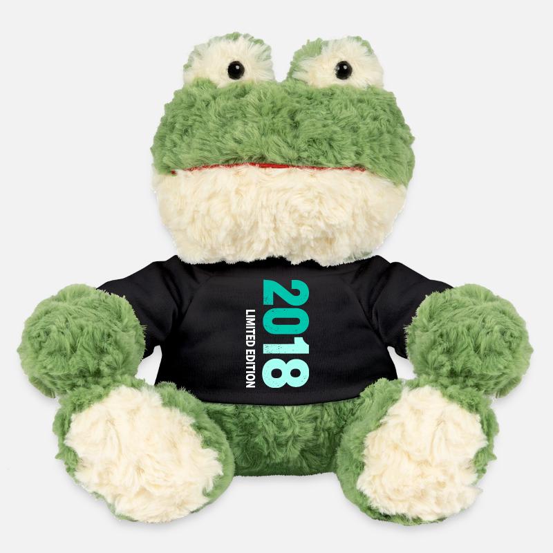 8. Geburtstag Junge 8 Jahre 2018 Geschenk - MiniFeet® Frosch Torge - Schwarz