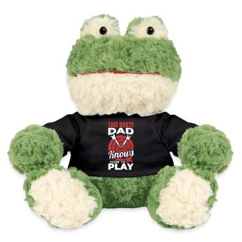 Dieser Darter Vater weiß wie man spielt - MiniFeet® Frosch Torge - Schwarz - Vorne