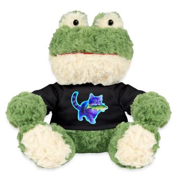 Promenades de chats avec des poissons - Grenouille Torge MiniFeet® - noir - Devant