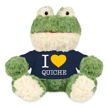 I love Quiche - MiniFeet® Frog Torge - french navy - Front