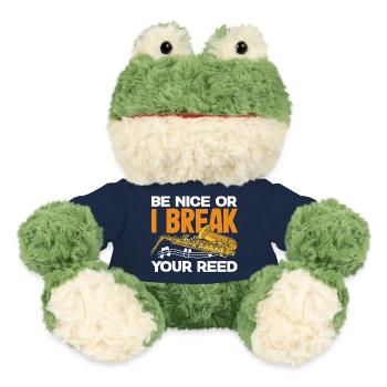 Saxofon - MiniFeet® Frosch Torge - French Navy - Vorne