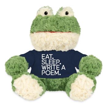 Iss, schlaf, ein Gedicht schreiben - MiniFeet® Frosch Torge - French Navy - Vorne