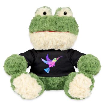 Kolibri Vogel niedliche Tiere - MiniFeet® Frosch Torge - Schwarz - Vorne
