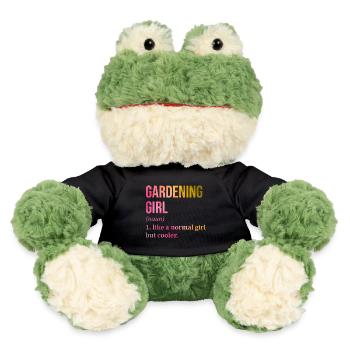Gartenarbeit - MiniFeet® Frosch Torge - Schwarz - Vorne