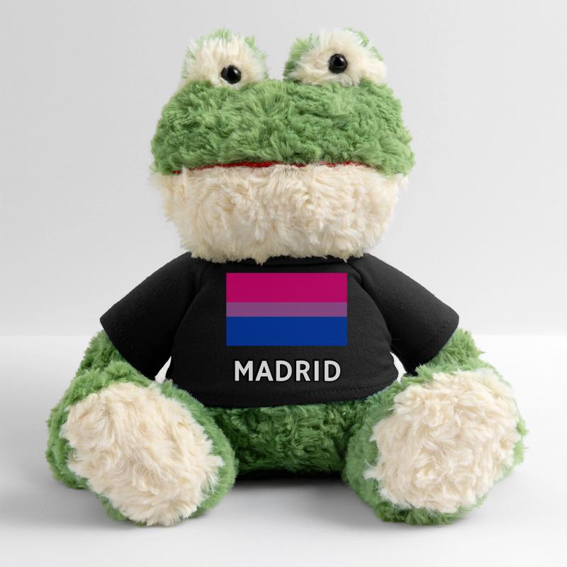 Drapeau de la Bi Pride Madrid Grenouille Torge MiniFeet®