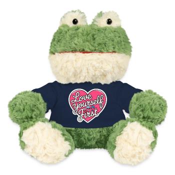 love yourself first Galentine’s Day 2026 - Grenouille Torge MiniFeet® - bleu marine - Devant