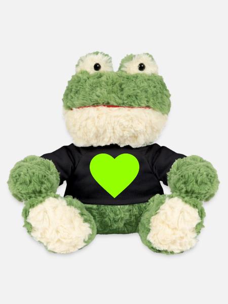 the green heart - MiniFeet® Frosch Torge - Schwarz
