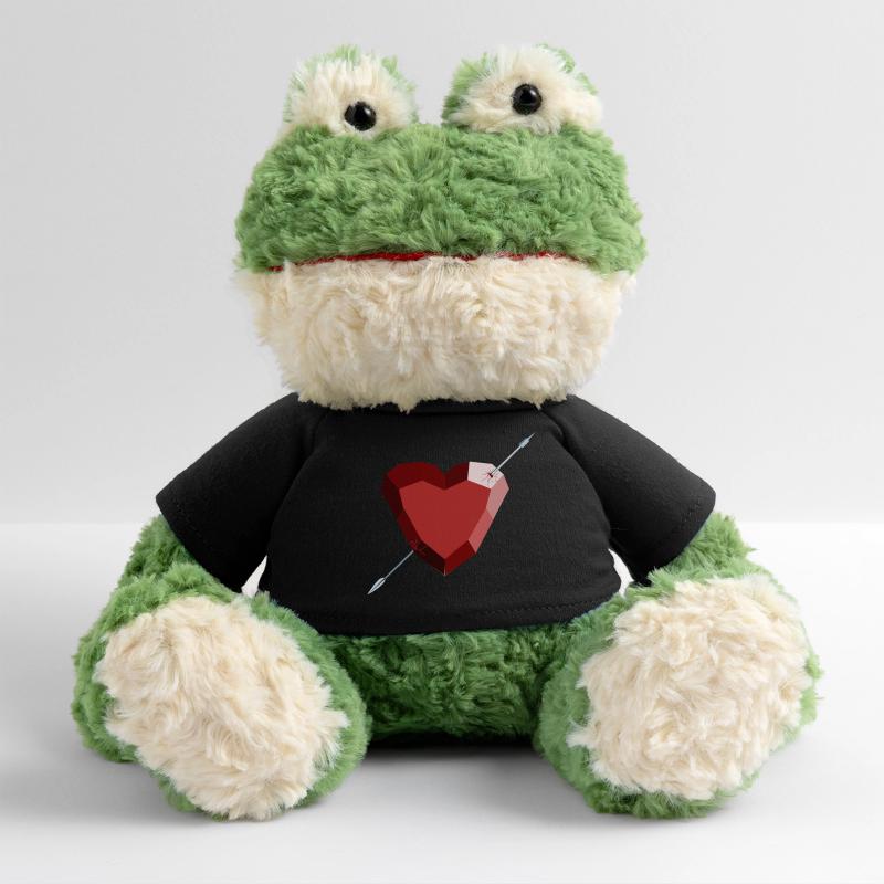 Wounded Ruby Heart – Love, Beauty, and Breakup MiniFeet® Frog Torge