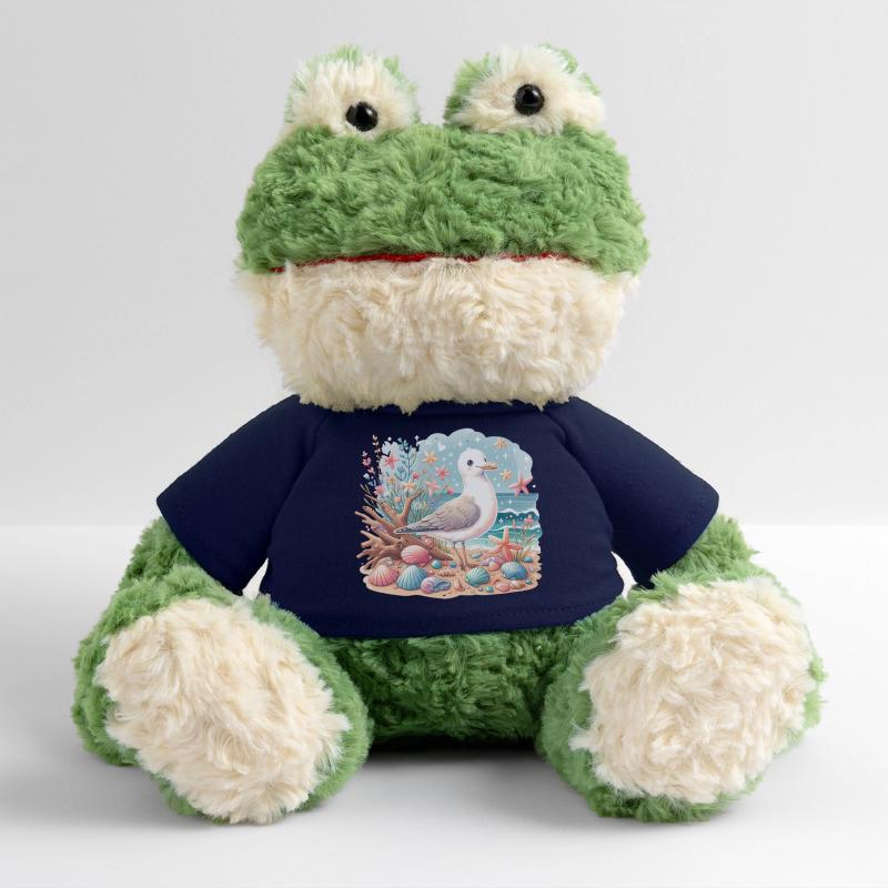 Seagull Beach Shells Maritime Coast MiniFeet® Frog Torge