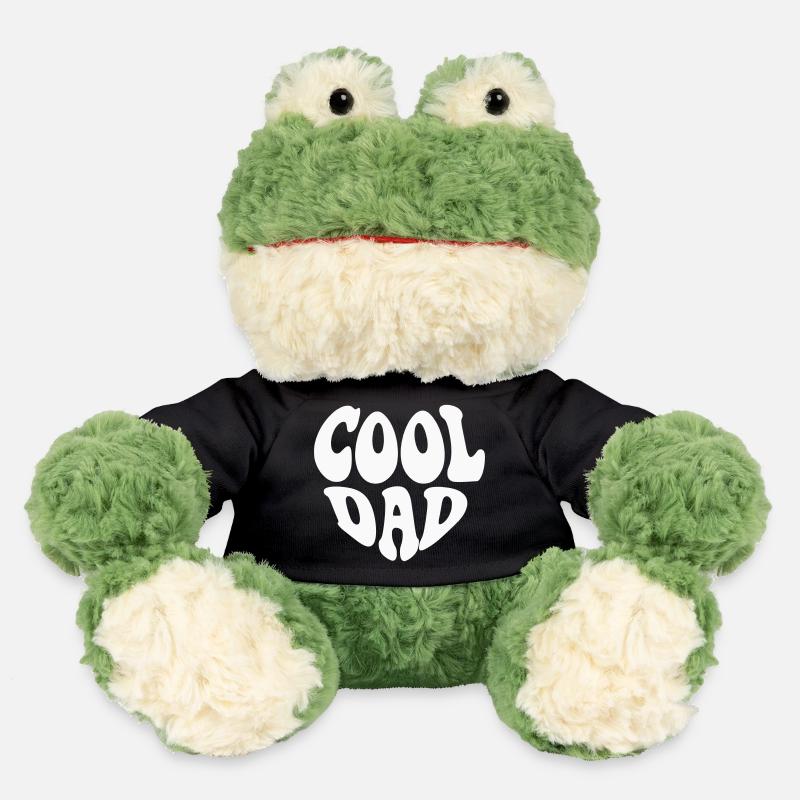 Logo du cœur de papa cool - Couleur personnalisable - Grenouille Torge MiniFeet® - noir