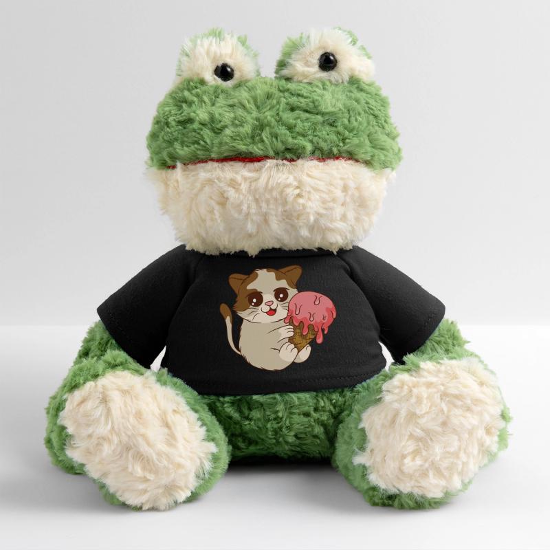 Katze isst Eis MiniFeet® Frog Torge