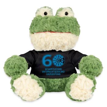 HU mars 2026 - 60 ans - cadeau d’anniversaire - Grenouille Torge MiniFeet® - noir - Devant