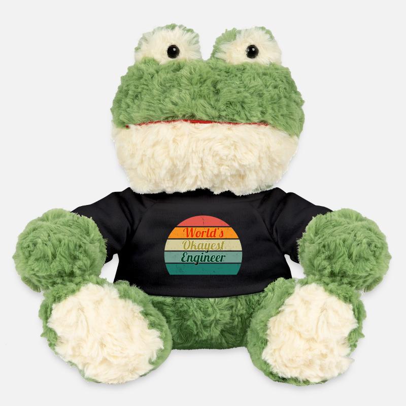L’ingénieur le plus acceptable du monde Design rétro - Grenouille Torge MiniFeet® - noir