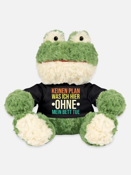 Langschläfer Shlafen Faul - MiniFeet® Frosch Torge - Schwarz