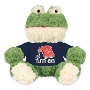 Telefon-Buch - Ein Buch das auch ein Telefon ist! - MiniFeet® Frosch Torge - French Navy - Vorne