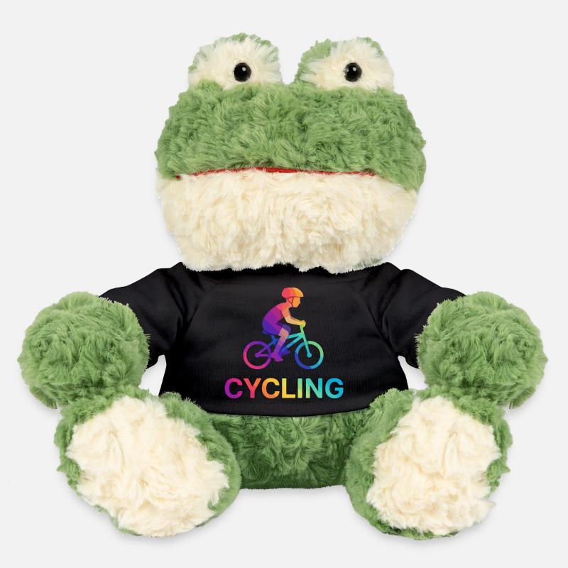 Enfant cycliste à gradient vibrant - Grenouille Torge MiniFeet® - noir