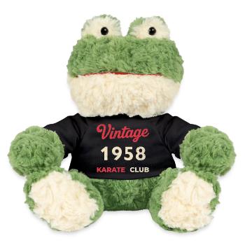 Vintage 1958 – Année de naissance rétro du Karate Club - Grenouille Torge MiniFeet® - noir - Devant