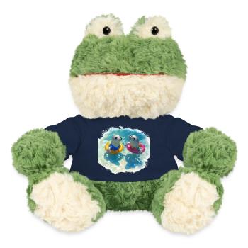 Fröhliche Seehunde mit Poolreifen - MiniFeet® Frosch Torge - French Navy - Vorne