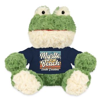 Myrtle Beach South Carolina Retro Sunset Vacation - MiniFeet® Frog Torge - french navy - Front