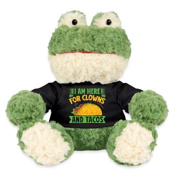 Circus Here For Clowns & Tacos Circus Performer - MiniFeet® Frog Torge - black - Front