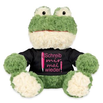 Brieffreundschaft - MiniFeet® Frosch Torge - Schwarz - Vorne