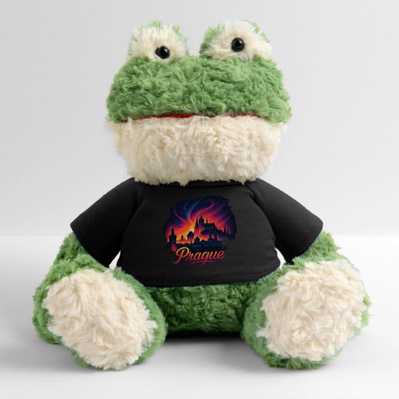 Prague Capitale République tchèque Silhouette Cadeau Grenouille Torge MiniFeet®
