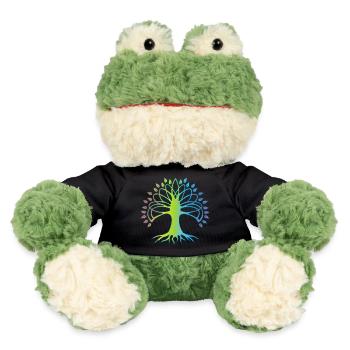 Mehrfarbiger Baum des Lebens - MiniFeet® Frosch Torge - Schwarz - Vorne