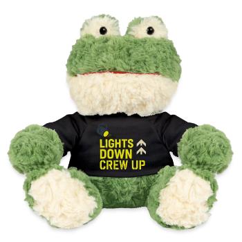 Theatre Technology Crew Stage Technician Sound - MiniFeet® Frog Torge - black - Front