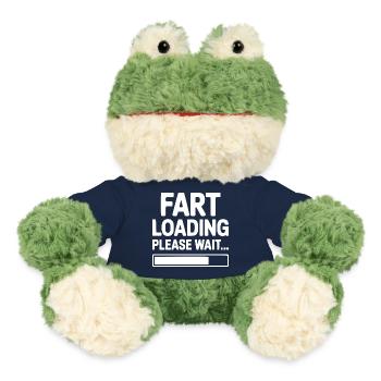 Fart Loading Please Wait... - MiniFeet® Frog Torge - french navy - Front