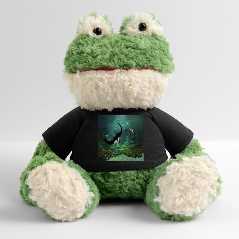 Superbe couverture de rayons sur les basses eaux Grenouille Torge MiniFeet®