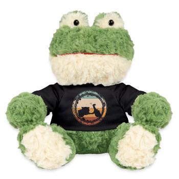 Vintage motor scooter scooter retro for scooter riders - MiniFeet® Frog Torge - black - Front
