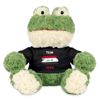Team Iraq flag design - MiniFeet® Frog Torge - black - Front