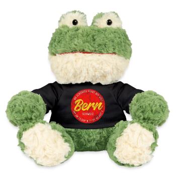 Bern Kreis Logo – Die schönste Stadt - MiniFeet® Frosch Torge - Schwarz - Vorne