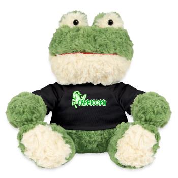 Capricorn Sky Esoteric Astrology Superstition - MiniFeet® Frog Torge - black - Front