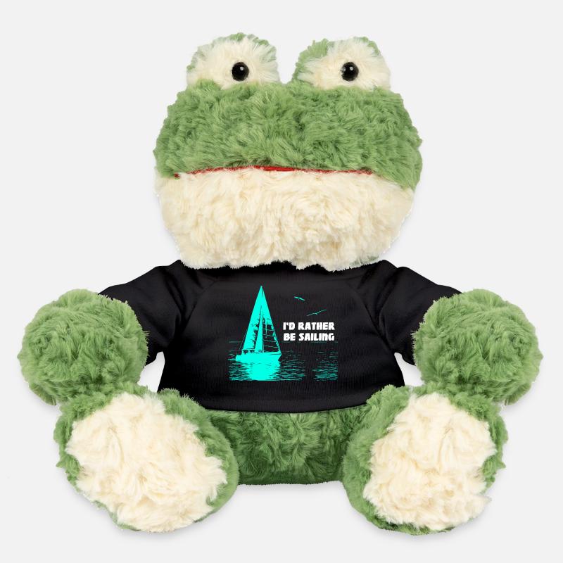 I'd rather be Sailing - MiniFeet® Frog Torge - black