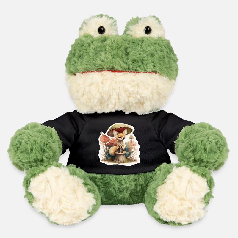 Renard du désert mignon - Grenouille Torge MiniFeet® - noir