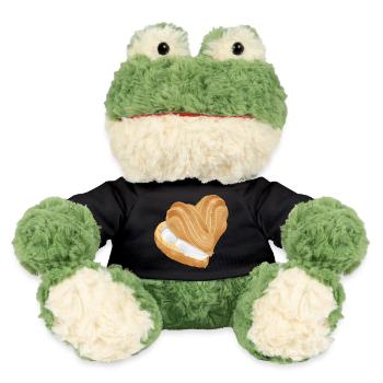 Mit Sahne gefülltes Windbeutel Herz - MiniFeet® Frosch Torge - Schwarz - Vorne