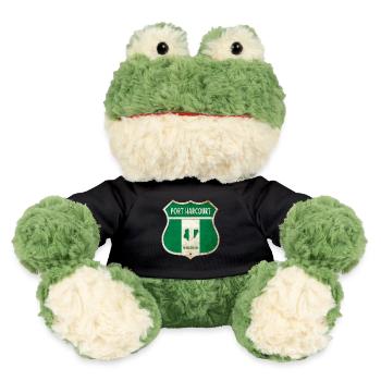 Port Harcourt Nigeria Drapeaux d'armoiries - Grenouille Torge MiniFeet® - noir - Devant