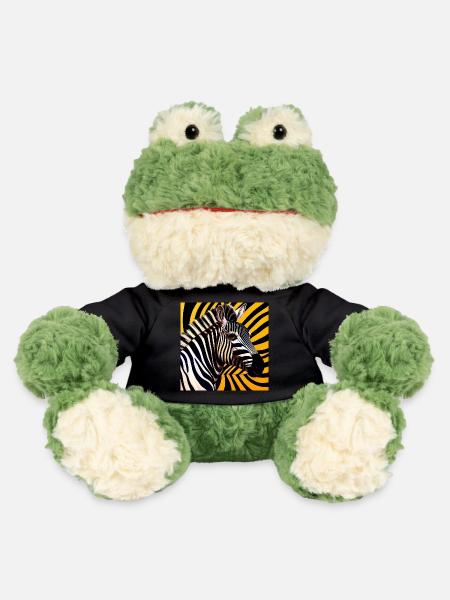 Zebra - MiniFeet® Frosch Torge - Schwarz