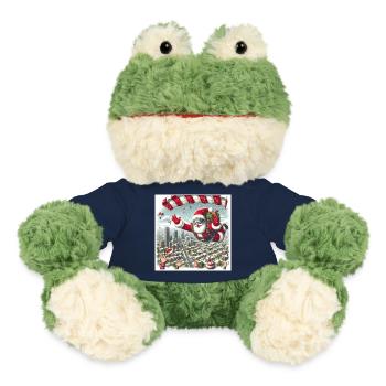 Weihnachts Design 13 - MiniFeet® Frosch Torge - French Navy - Vorne