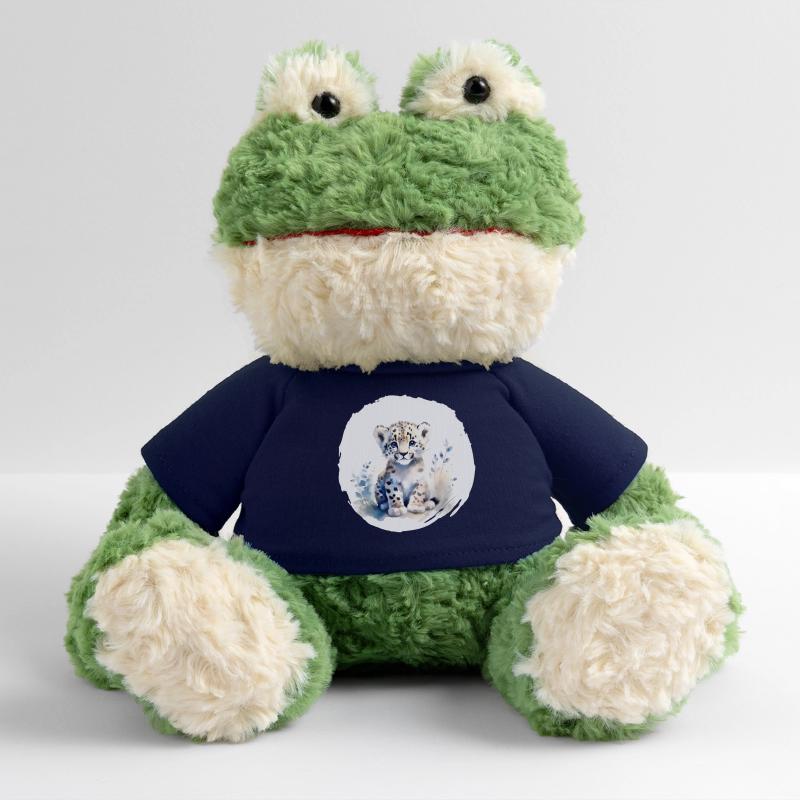 Schneeleopard Aquarell MiniFeet® Frosch Torge