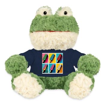 Glace sur le Style Popsicle Pop Art II - Grenouille Torge MiniFeet® - bleu marine - Devant