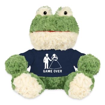 Jeu des jeunes mariés sur le mariage - Grenouille Torge MiniFeet® - bleu marine - Devant
