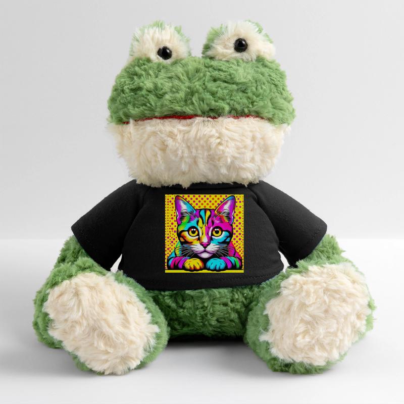 Chat Pop Art Grenouille Torge MiniFeet®