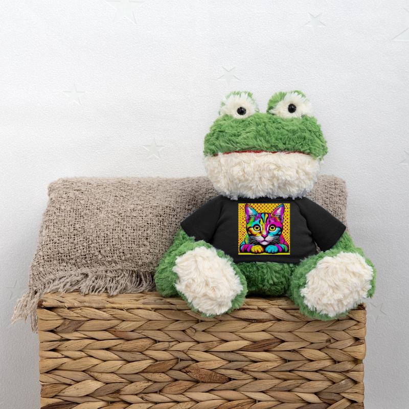 Chat Pop Art Grenouille Torge MiniFeet®