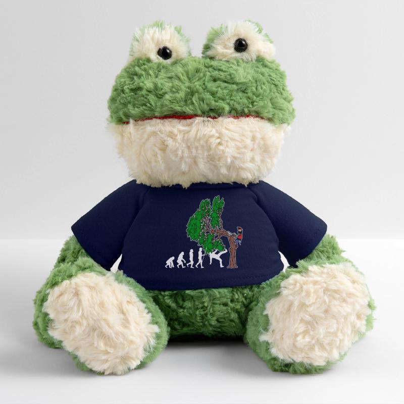 Baum Evolution Holzarbeit Holzfäller Baumfäller MiniFeet® Frosch Torge