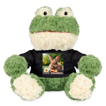 Adorable lapin - Grenouille Torge MiniFeet® - noir - Devant