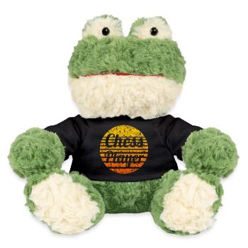 Schach im Sonnenuntergang - MiniFeet® Frosch Torge - Schwarz - Vorne