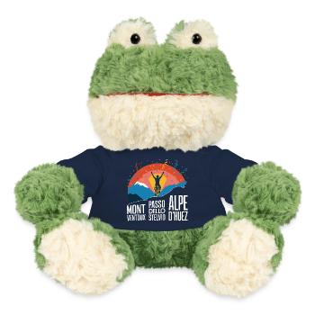 Montagnes cyclables Stelvio Ventoux Alpe d’Huez KOM - Grenouille Torge MiniFeet® - bleu marine - Devant