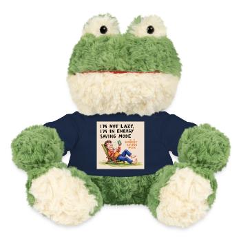 Ich bin nicht faul ich bin im Energiesparmodus - MiniFeet® Frosch Torge - French Navy - Vorne